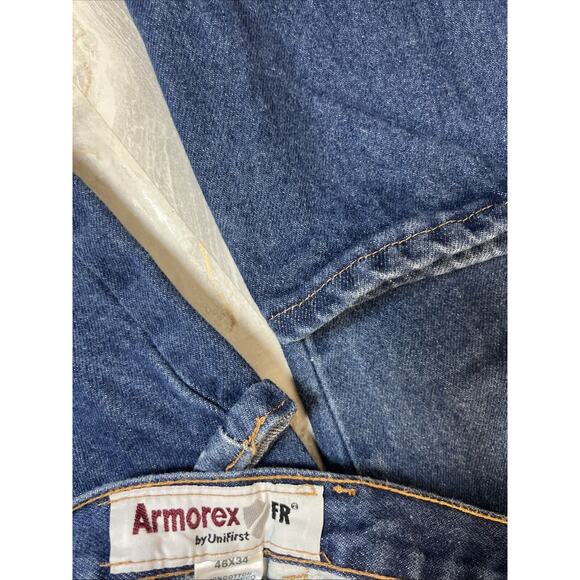 Armorex By Unifirst FR Fire Resistant Denim Jean Men 46x34 - Picture 4 of 6
